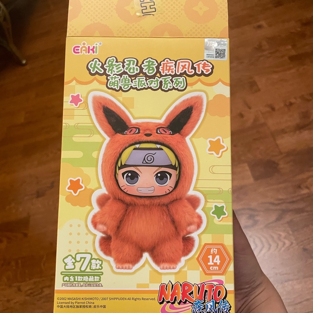 Naruto mystery box labubu style blind box anime shippuden Sakura